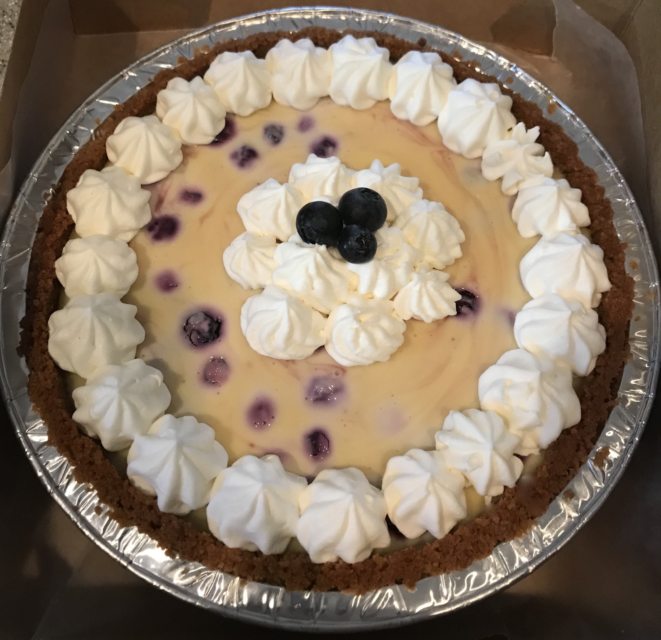 Lemon Blueberry Pie