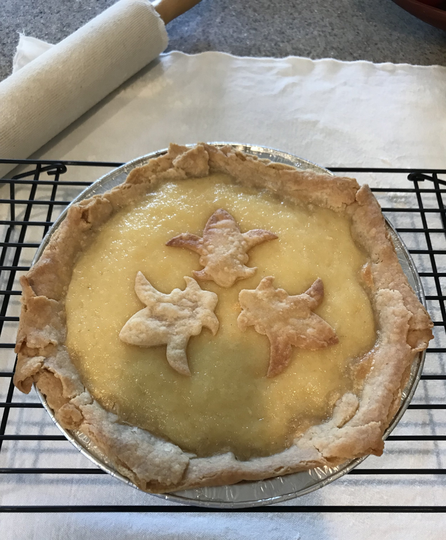 Lous Sugar Cream Pie